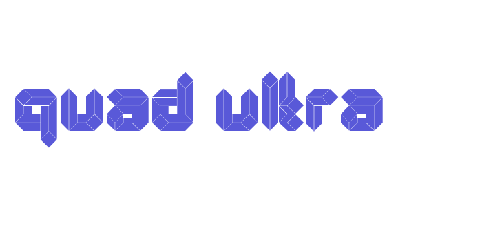 Quad-Ultra Font Download