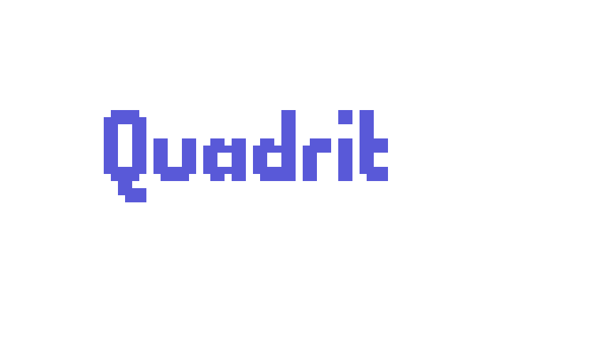 Quadrit Font Download