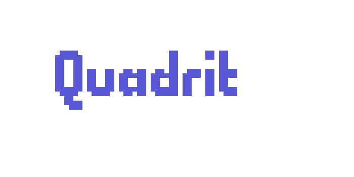 Quadrit Font Download