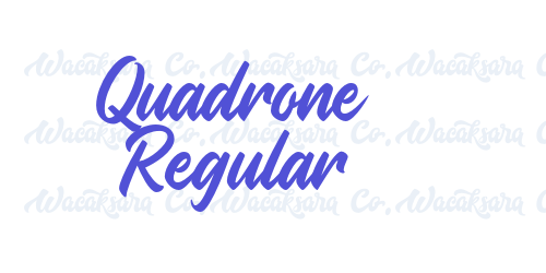 Quadrone Regular-font-download