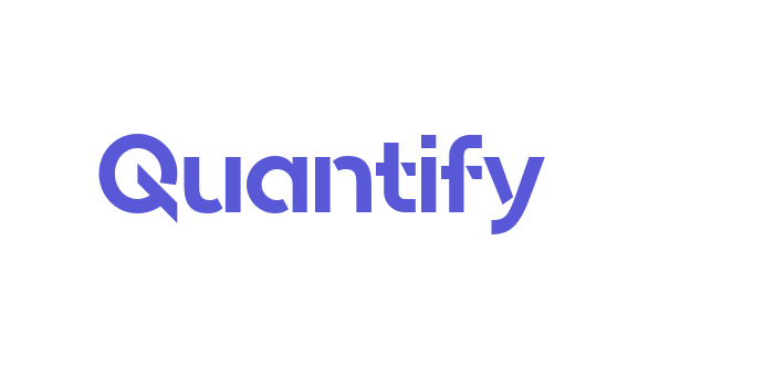 Quantify Font