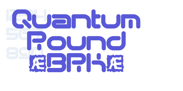 Quantum Round (BRK) font free