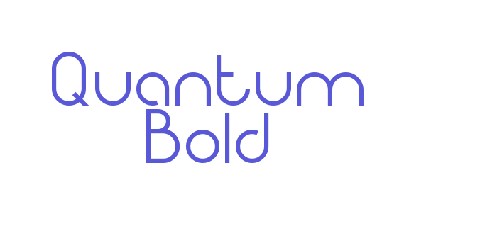 Quantum Bold Font Download