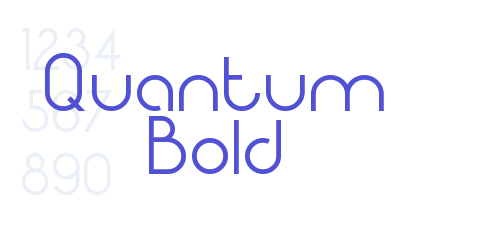Quantum Bold-font-download