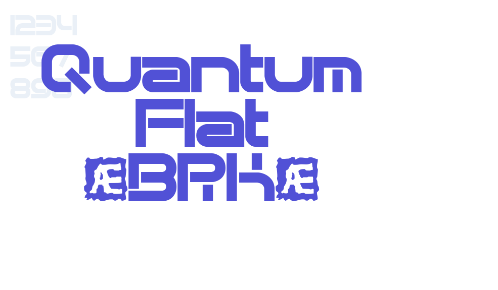 Quantum Flat (BRK)-font-download