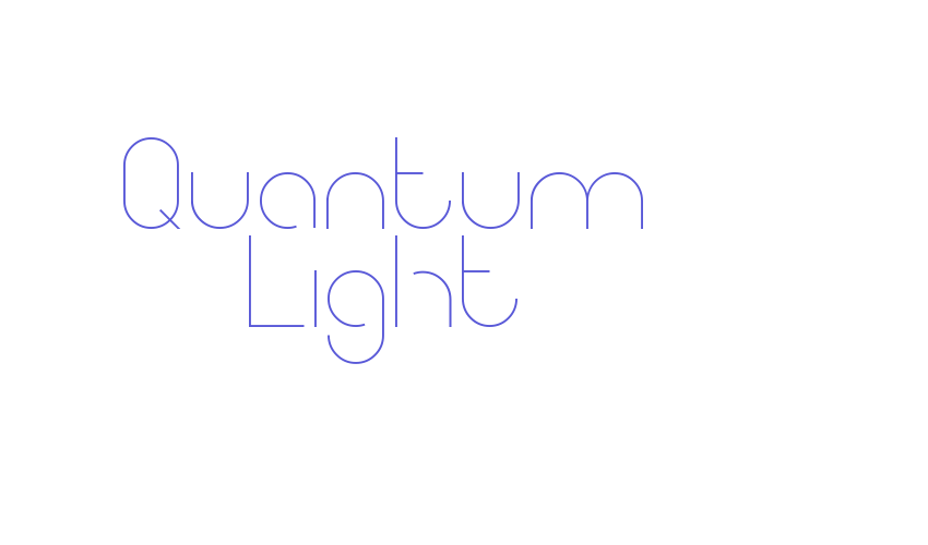 Quantum Light Font Download