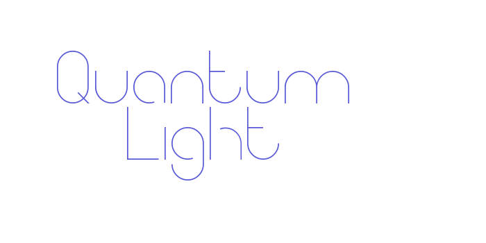 Quantum Light Font Download