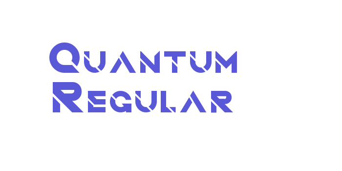 Quantum Regular Font Download