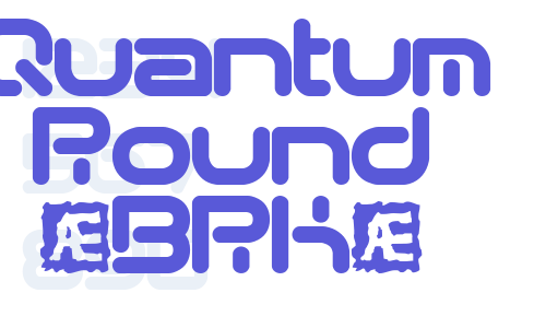 Quantum Round (BRK) Font Download