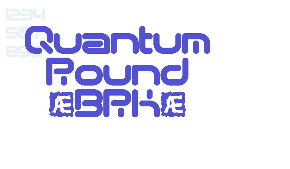 Quantum Round (BRK)-font-download