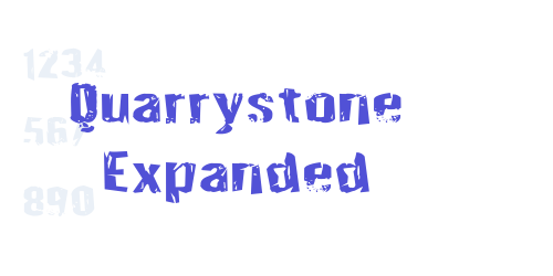 Quarrystone Expanded-font-download