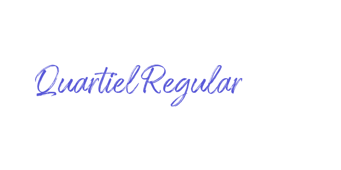 Quartiel Regular Font Download