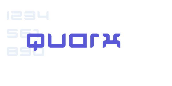 Quarx font free