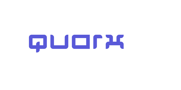 Quarx Font Download