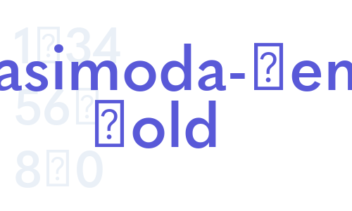 Quasimoda-Semi Bold Font Download