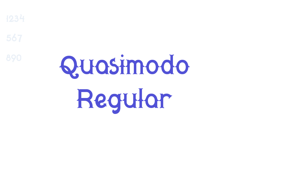 Quasimodo Regular-font-download