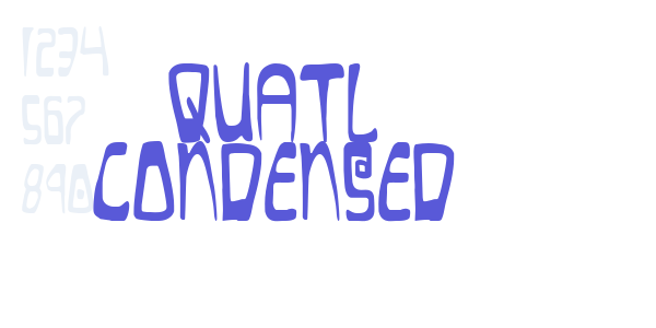 Quatl Condensed font