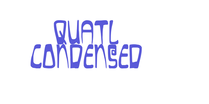 Quatl Condensed Font Download