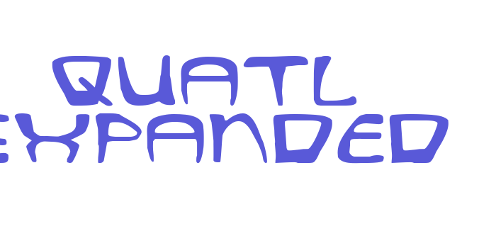 Quatl Expanded Font Download