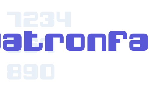 QuatronFat Font