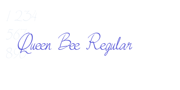 Queen Bee Regular font free