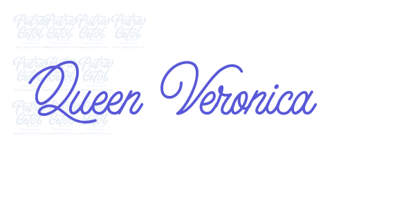 Queen Veronica font