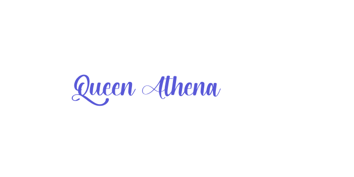 Queen Athena Font Download