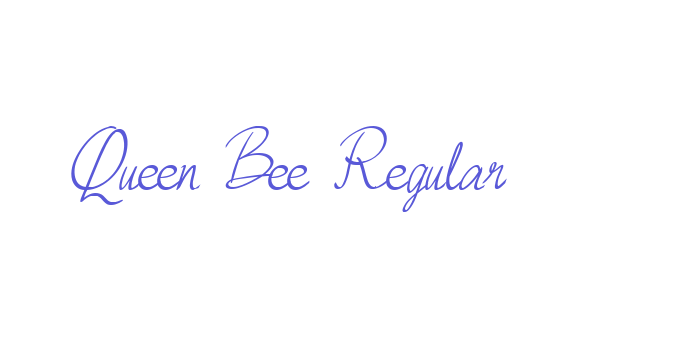 Queen Bee Regular Font Download