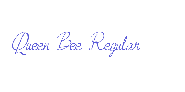 Queen Bee Regular Font