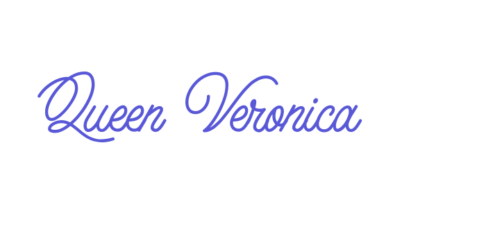 Queen Veronica Font Download