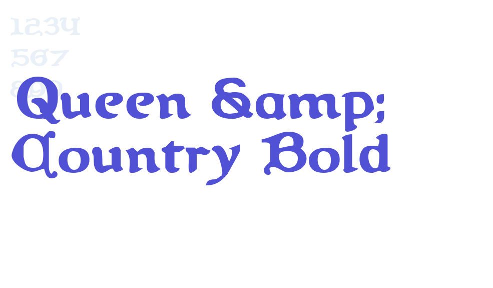 Queen & Country Bold-font-download