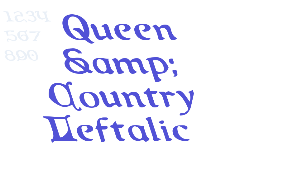 Queen & Country Leftalic-font-download