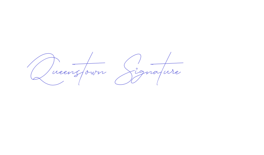 Queenstown Signature Font Download