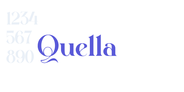 Quella font