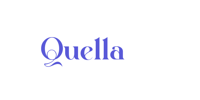 Quella Font Download