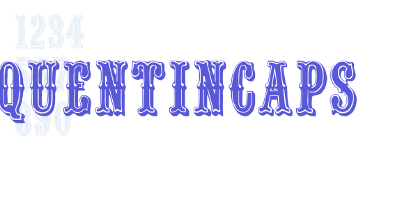 QuentinCaps font free