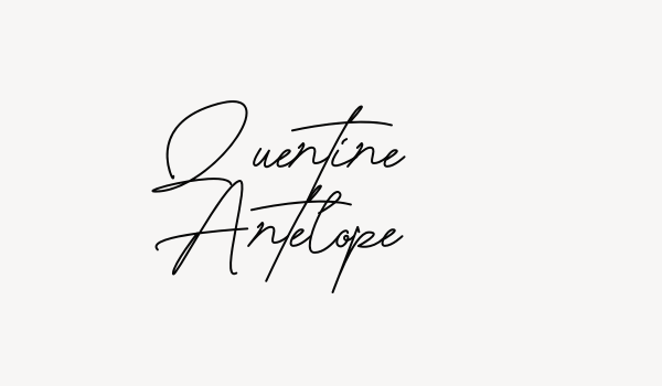 Quentine Antelope Font