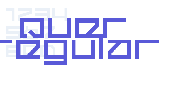 Quer Regular font