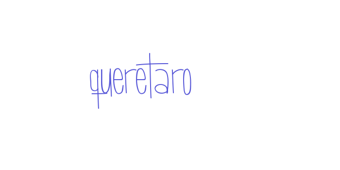 Queretaro Font