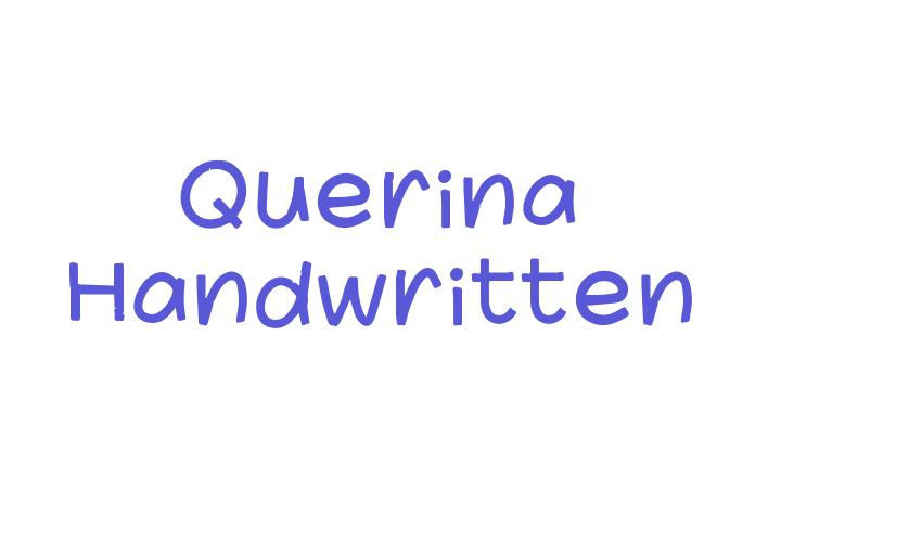 Querina Handwritten Font Download