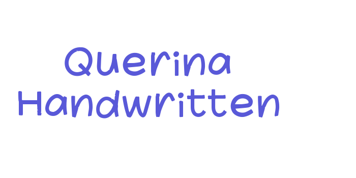 Querina Handwritten Font Download