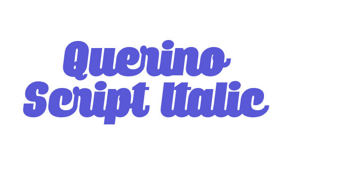 Querino Script Italic Font Download