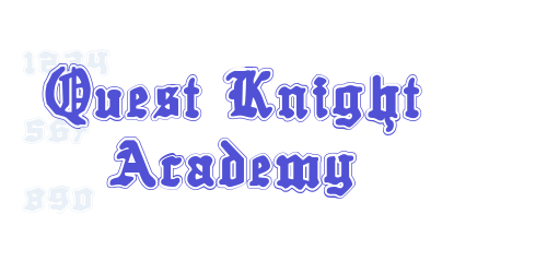 Quest Knight Academy-font-download