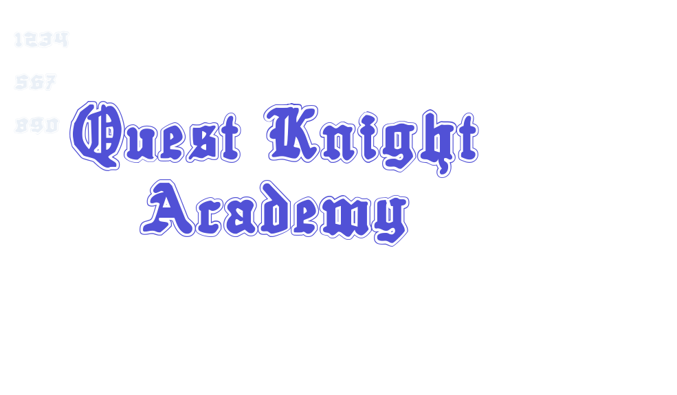 Quest Knight Academy-font-download