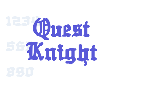 Quest Knight Font Download