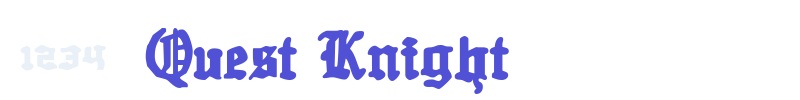 Quest Knight-font