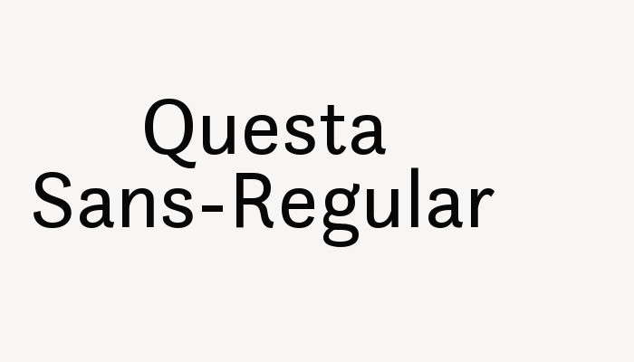 Questa Sans-Regular font download