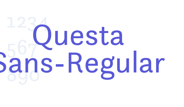 Questa Sans-Regular font free