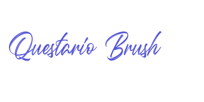 Questario Brush Font Download