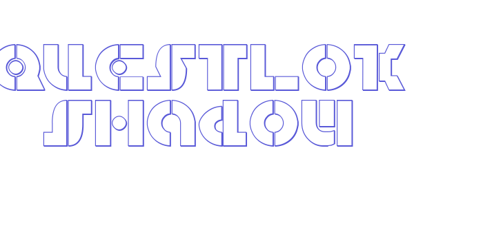 Questlok Shadow Font Download